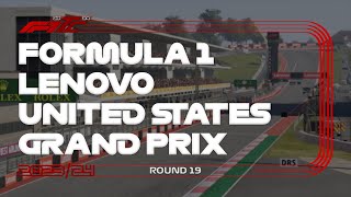 🔴F1 The Championship 23/24 | Round 19 / Formula 1 Lenovo United States Grand Prix