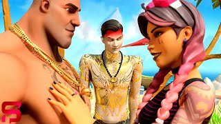 MIDSUMMER MIDAS is JEALOUS OF BEACH JULES AND BRUTUS... . ( Fortnite )