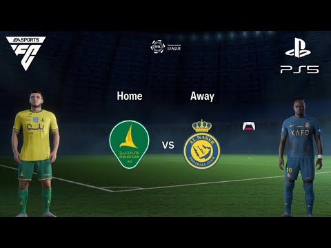 EA SPORTS FC 24 - AL Khaleej vs AL Nassr | Roshn Saudi League | PS5 Gameplay