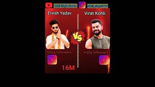 Elvish Yadav vs Virat Kohli shorts comparison elvishyadav viratkohli