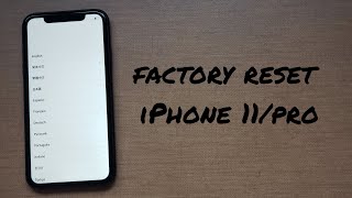Factory Reset iPhone 11/pro/max screenshot 5