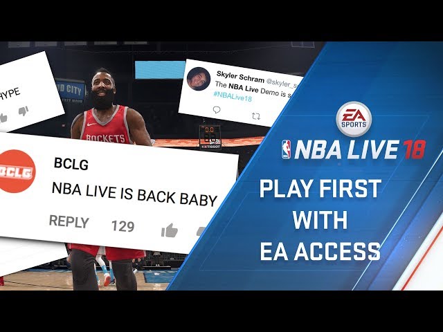 nba live 18 early access nba live 18 early access