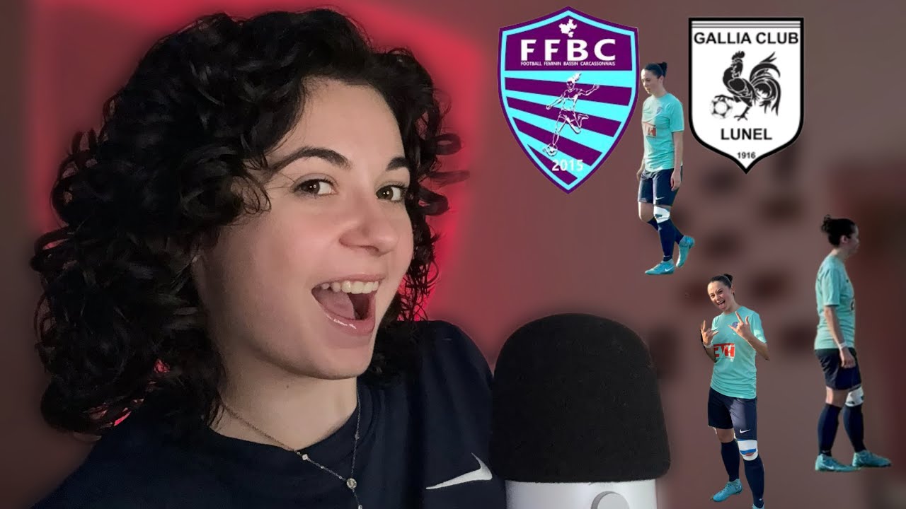  • ASMR FR • DEBRIEF match contre LUNEL • (2 passes décisives 🤪 ) 💙💜⚽️