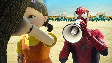 The Amazing Spider-Man in Squid Game
