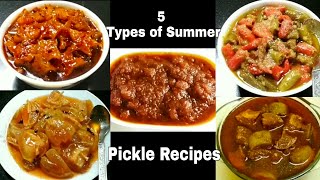 5 Types of Summer Pickle Recipes | Pickle Recipes