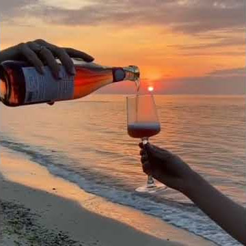 Story wa senja pantai (polosan)