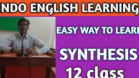 Synthesis of Sentence simple Sentence By using adjective or conjunction