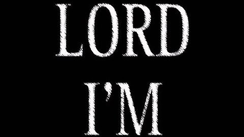 Black Sherif - Lord I'm Amazed (official lyric video)