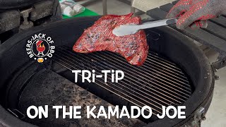 Tri-Tip on the Kamado Joe!