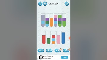 Water Sort game level 206