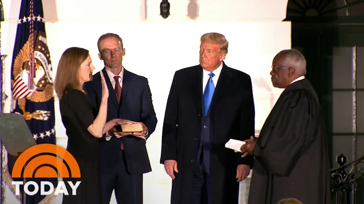 Amy Coney Barrett Sworn In As Supreme Court Justic...