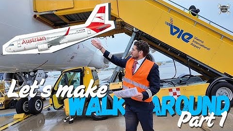 What to check during walk-around on A320 (pilot version)