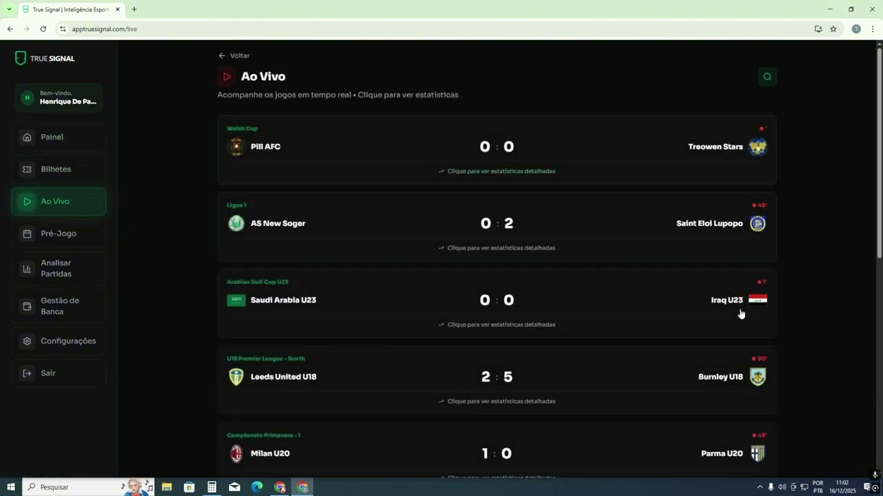 True Signal: Tour Completo pela Plataforma