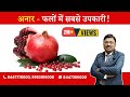 Pomegranate  know the benefit  by dr bimal chhajer  saaol