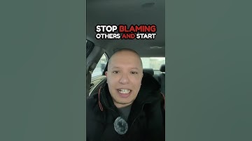 🗣Stop pointing fingers and take control of your life NOW!