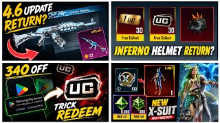 🚨AKM Admiral Returning in 4.6 Update 🔥 Inferno Helmet | ₹380 Off Trick | Druvaen X-Suit Free Level 3 screenshot 5