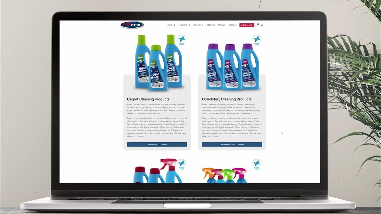 How to Hire a Britex Machine YouTube