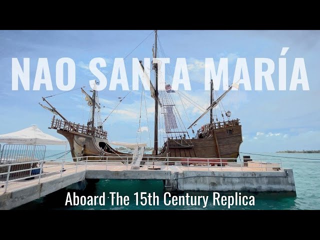 Nao Santa María's replica sails up to The Wharf  A Spanish cultural event  in Washington, D.C. from 11/07/2019 until 11/17/2019