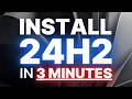 How To Install Windows 11 24H2 In 3 Minutes mp3