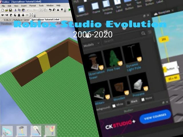 Roblox Studio Evolution (2006-2020) 