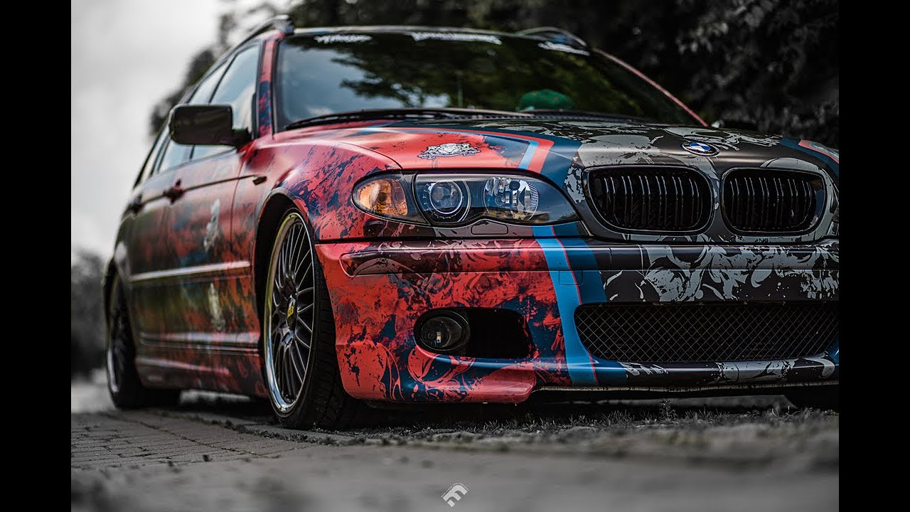 BMW E46 Touring - Supreme  Car wrap design, Racing car design, Bmw