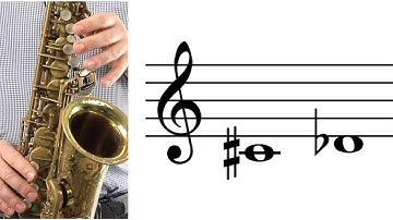 ALTO SAX: How to Play Low C-sharp (D-flat)