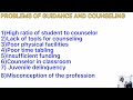 Problems of Guidance and Counseling