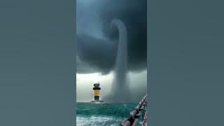CYCLONE IN SEA. #cyclone #summer