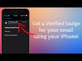 How to Get a Verified Email Badge Using Your iPhone (2021)