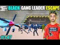 BLACK GANG LEADER ESCAPE | MICHAEL ATTACK ON WARSHIP | GTA V GAMEPLAY #147