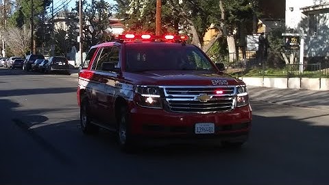 LAFD EMS 15 Responding