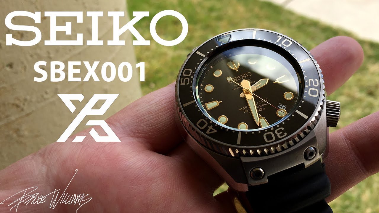 Seiko SBEX001 Marinemaster 1000 - YouTube