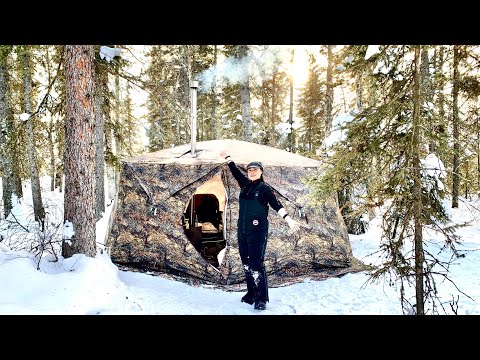 THE ULTIMATE RUSSIAN HOT SAUNA TENT