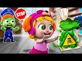 Dont eat zombie food   five little zombies song   new nursery rhymes for kids