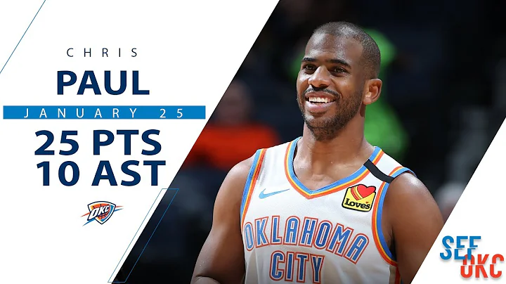 Chris Paul's Full Highlights: 25 PTS, 10 AST vs Wolves | 2019-20 NBA Season - 1.25.20