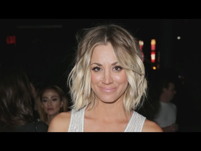 Kaley Cuoco has dyed her hair the prettiest shade of pink