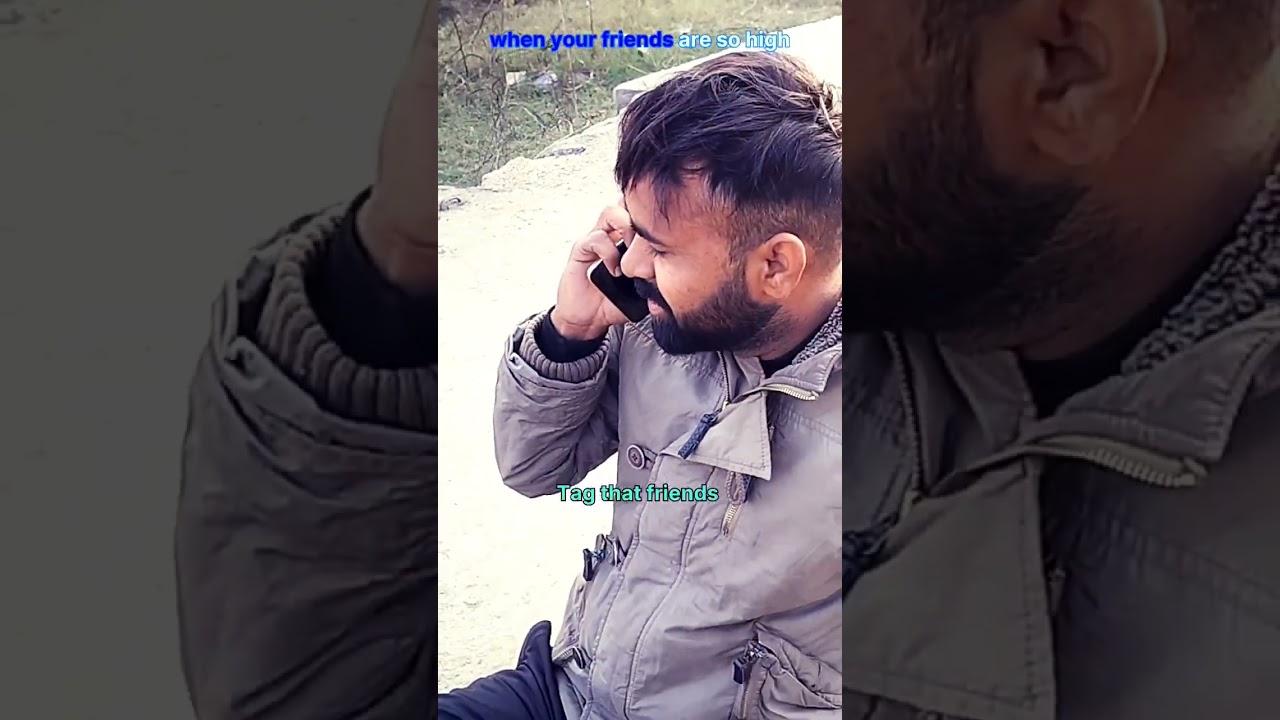 When your friends are so high Ganja 