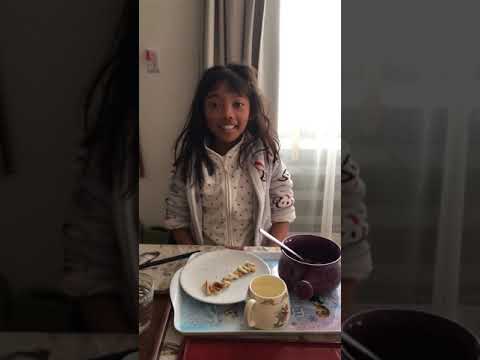 8yo Breakfast Drama