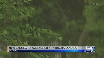 New Canoe, Kayak Launch at Kruger