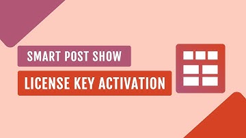 Smart Post Show Pro - How To Activate License Key