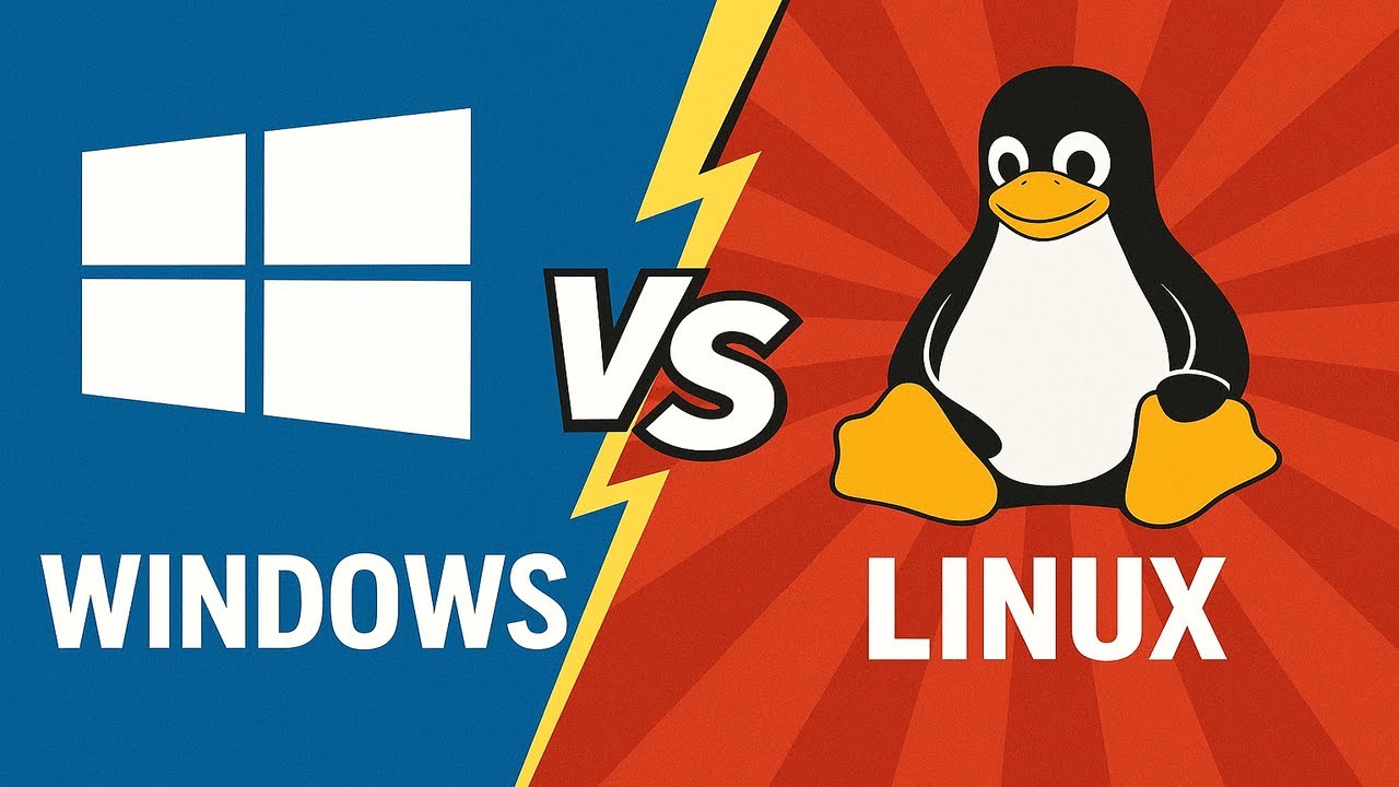 Windows vs Linux - YouTube