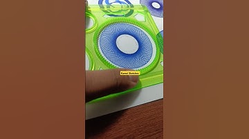 Amazing Spirograph #spirograph #satisfying #spirographbykamal #asmr #pattern #skills #india #usa