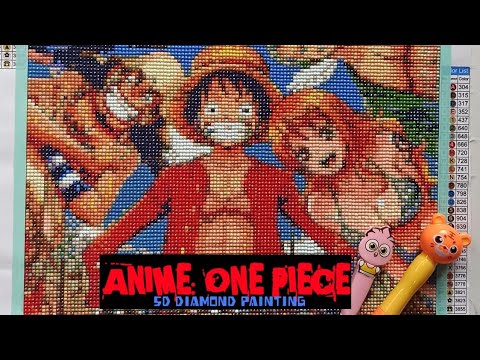 DIAMOND PAINTING  ANIME: ONE PIECE 