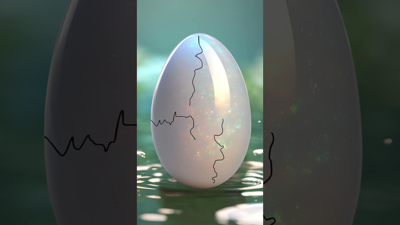 ❄️🦦 Opal Egg Cracks Open - A Playful Winter Surprise! 🦦❄️