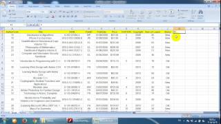 Excel Litmus Module 4 Spreadsheets