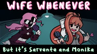 Wife Whenever but it's a Sarvente and Monika cover (last cover before hiatus)