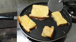 Learn to make french toast| Making french toast simple and quick way