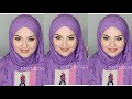 DIY!! how to make criss cross instant hijab