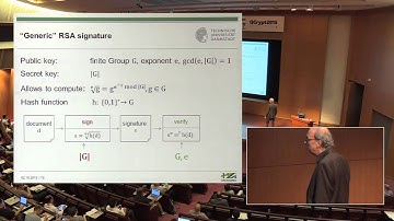 Johannes A. Buchmann - Post-Quantum Cryptography – an overview