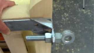 Fitting band and gudgeon hinges to wooden gates  How to fit wooden gates